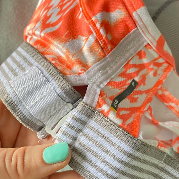 Creamsicle Sports Bra/Athletic Shirt Set - Picture 3 of 3